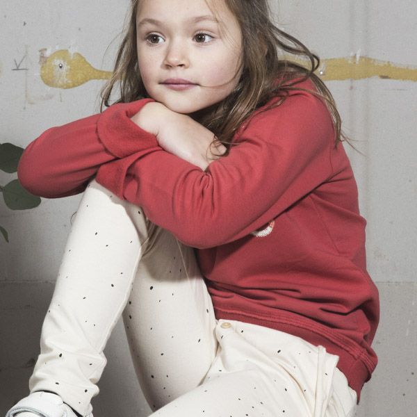 【SALE／40%OFF】オーガニックコットン キッズ裏起毛スウェットシャツGoodMood(長袖)