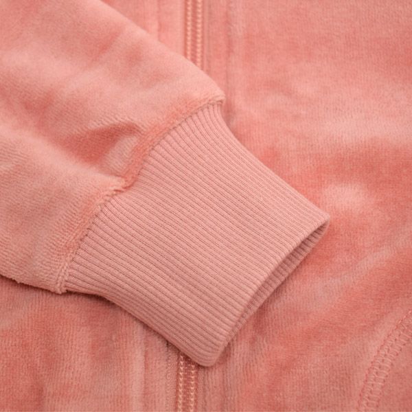 【SALE／40%OFF】オーガニックコットン キッズベロアジップアップカーディガン