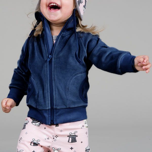 【SALE／40%OFF】オーガニックコットン キッズベロアジップアップカーディガン