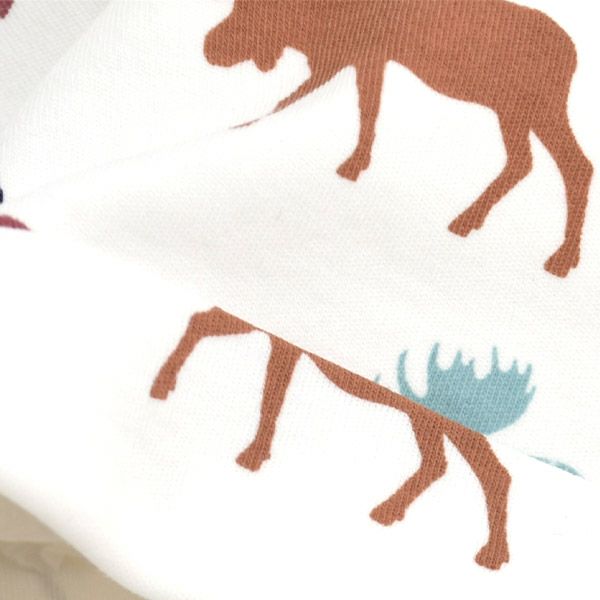 【SALE／40%OFF】オーガニックコットン ベビー結び帽 Moose