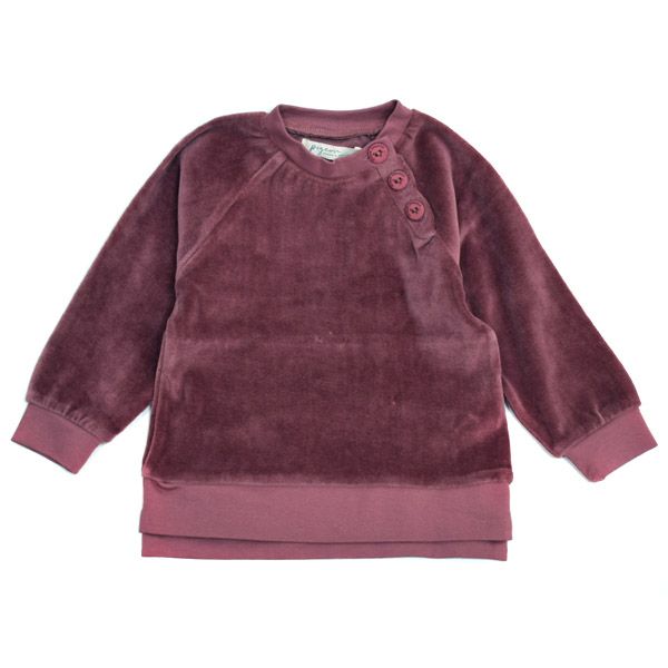 【SALE／40%OFF】オーガニックコットン キッズベロアウエットトップ
