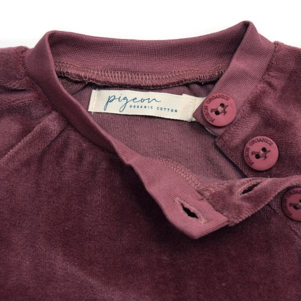 【SALE／40%OFF】オーガニックコットン キッズベロアウエットトップ