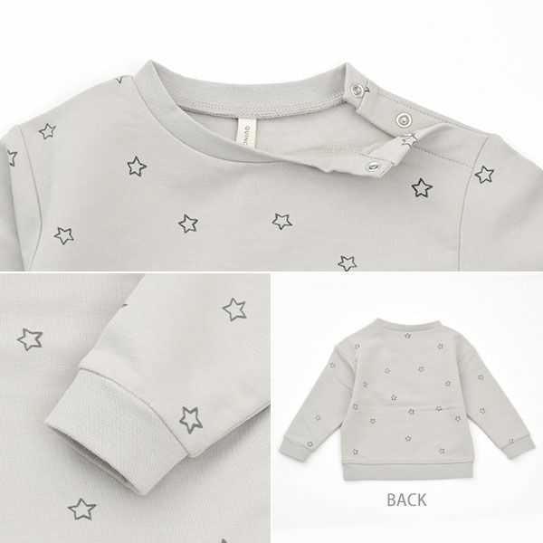 オーガニックコットン ベビー フリーススウェットシャツ(長袖)