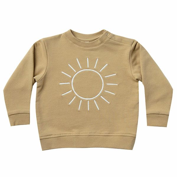 オーガニックコットン ベビー フリーススウェットシャツ(長袖)