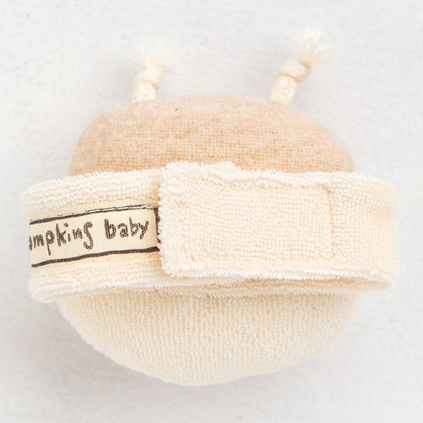 オーガニックコットン てんとうむしリストガラガラ