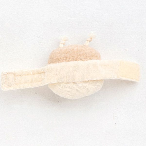 オーガニックコットン てんとうむしリストガラガラ