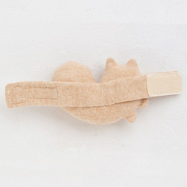 オーガニックコットン シマリスリストガラガラ