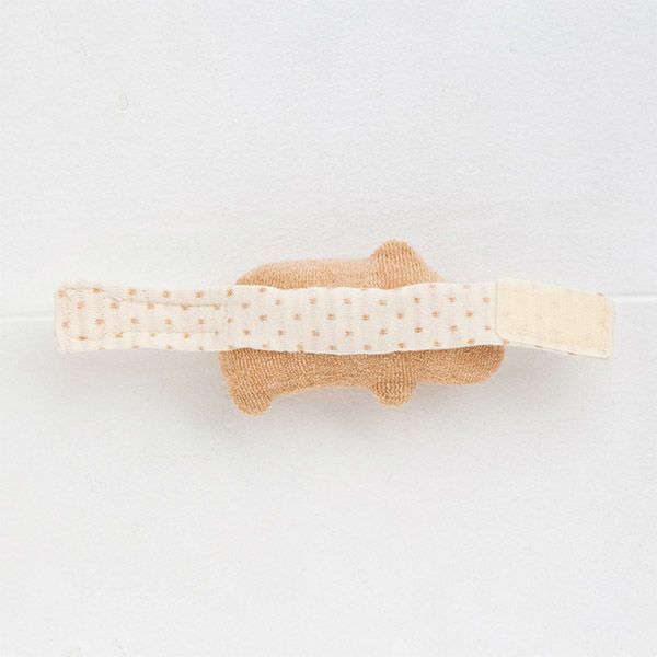 オーガニックコットン カピバラリストガラガラ