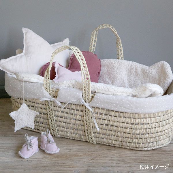 オーガニックコットン クッションピロー HEART