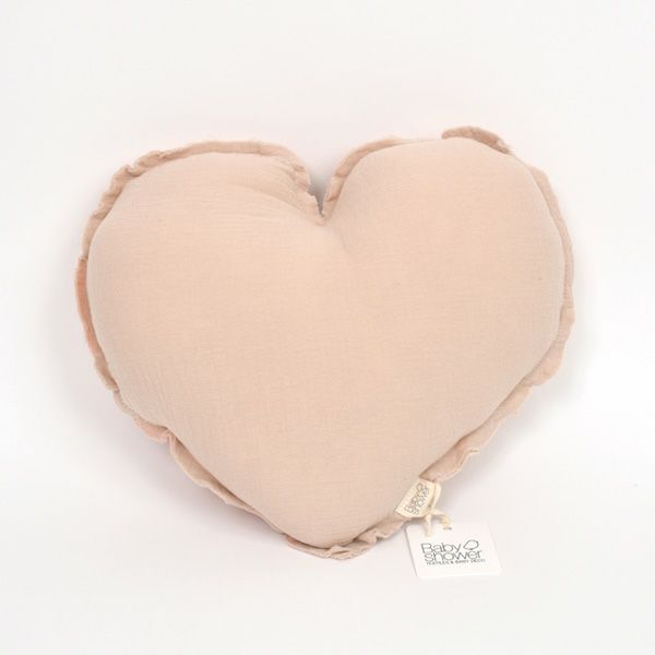 オーガニックコットン クッションピロー HEART