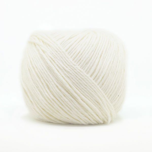 オーガニックコットン Supersoft Cotton yarn 50g Snow