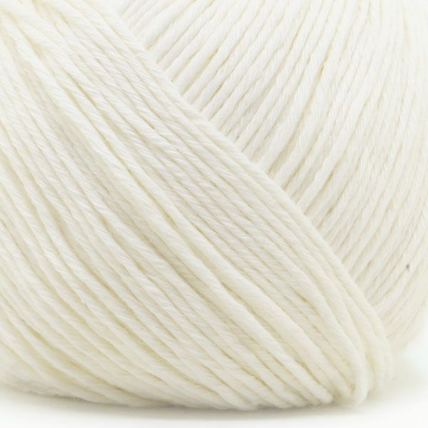 オーガニックコットン Supersoft Cotton yarn 50g Snow