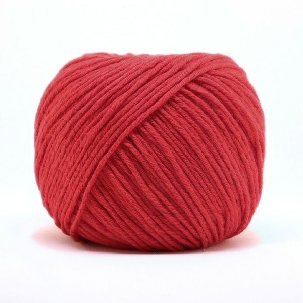 オーガニックコットン Supersoft Cotton yarn 50g Red apple