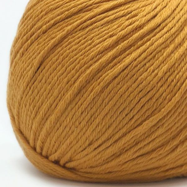 オーガニックコットン Supersoft Cotton yarn 50g Golden brown