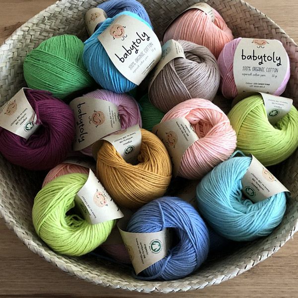 オーガニックコットン Supersoft Cotton yarn 50g Golden brown