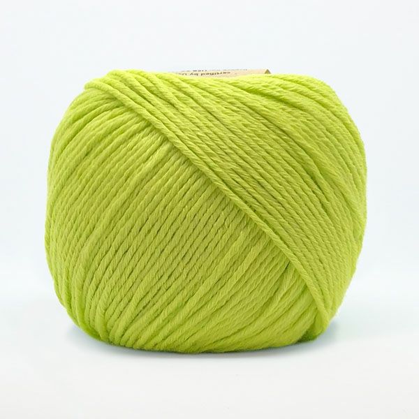 オーガニックコットン Supersoft Cotton yarn 50g Lime