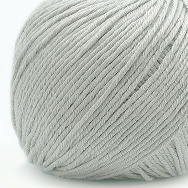 オーガニックコットン Supersoft Cotton yarn 50g Silver