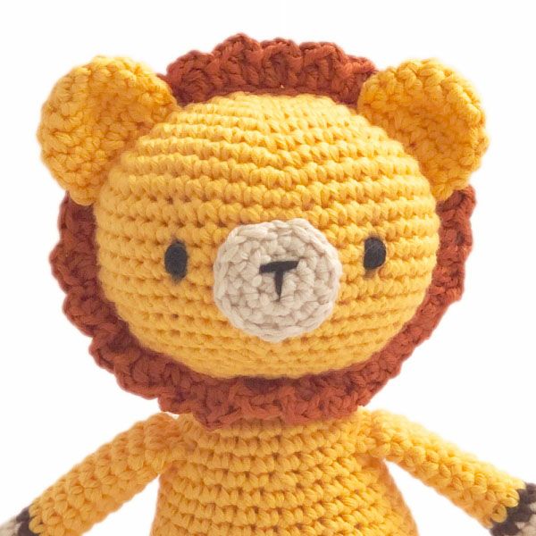 オーガニックコットン あみぐるみ Lion