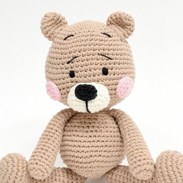 オーガニックコットン あみぐるみ Teddy Bear