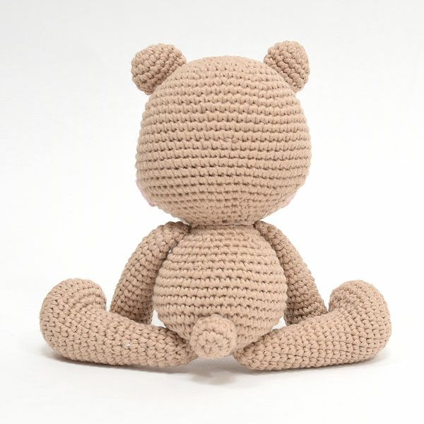 オーガニックコットン あみぐるみ Teddy Bear