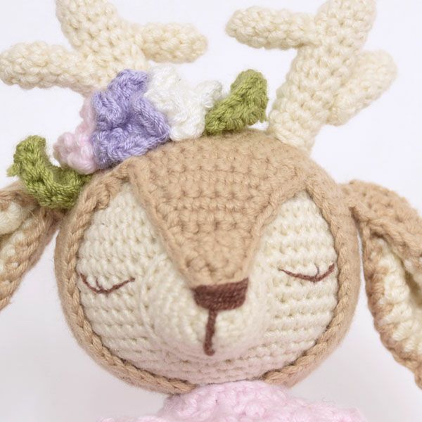 オーガニックコットン あみぐるみ Baby Deer