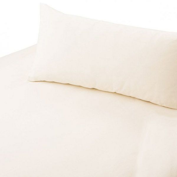 オーガニックコットン Jerseyフィットシーツ Natural 100×200