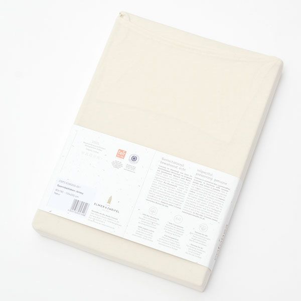 オーガニックコットン Jerseyフィットシーツ Natural 100×200