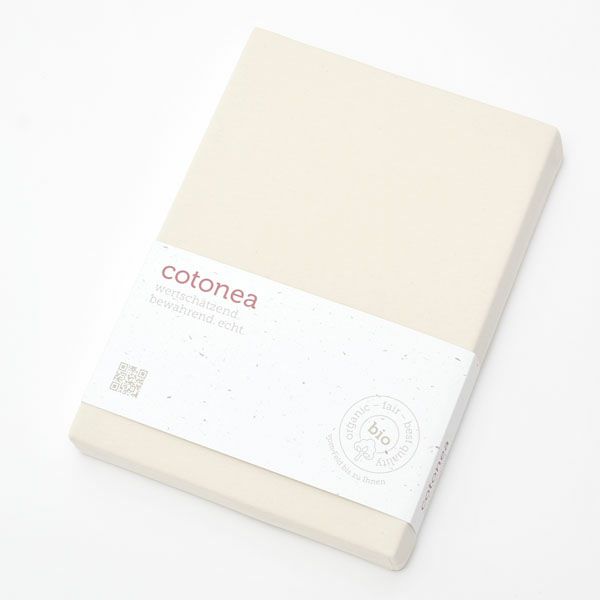 オーガニックコットン Jerseyフィットシーツ Natural 100×200
