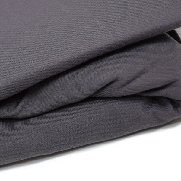オーガニックコットン Jerseyフィットシーツ Anthrazit 100×200