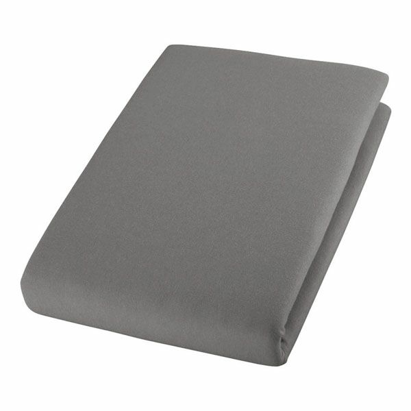 オーガニックコットン Jerseyフィットシーツ Anthrazit 100×200