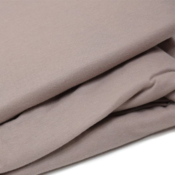 オーガニックコットン Jerseyフィットシーツ Sand 100×200