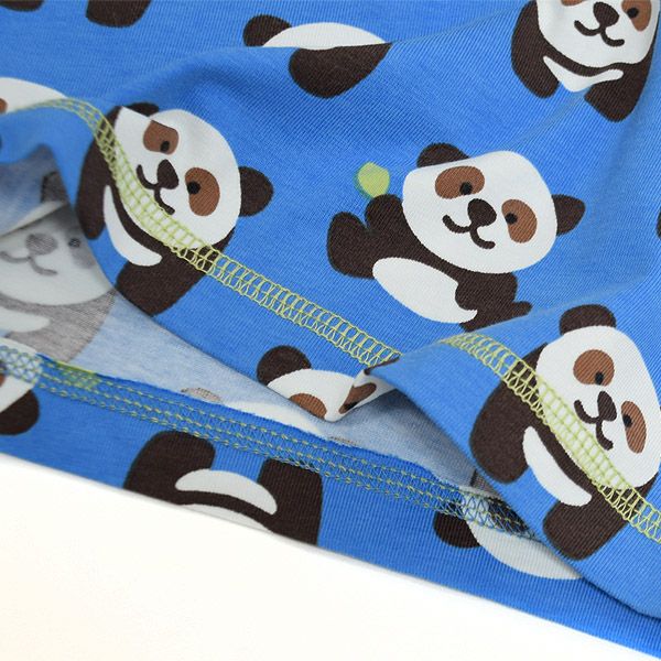 オーガニックコットン ベビーパジャマ（半袖）Playful Panda