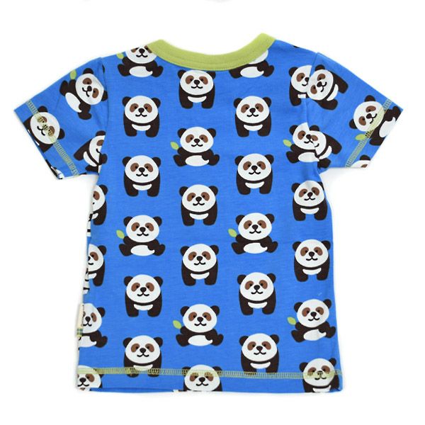 オーガニックコットン ベビーパジャマ（半袖）Playful Panda