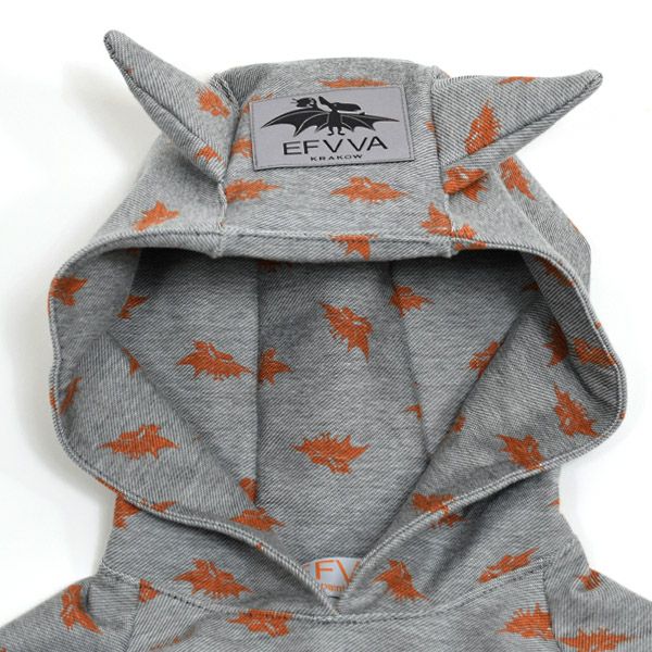 【SALE／80%OFF】オーガニックコットン ベビーフーディ GAMBION Grey 9-18