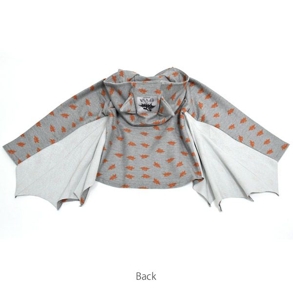 【SALE／80%OFF】オーガニックコットン ベビーフーディ GAMBION Grey 9-18