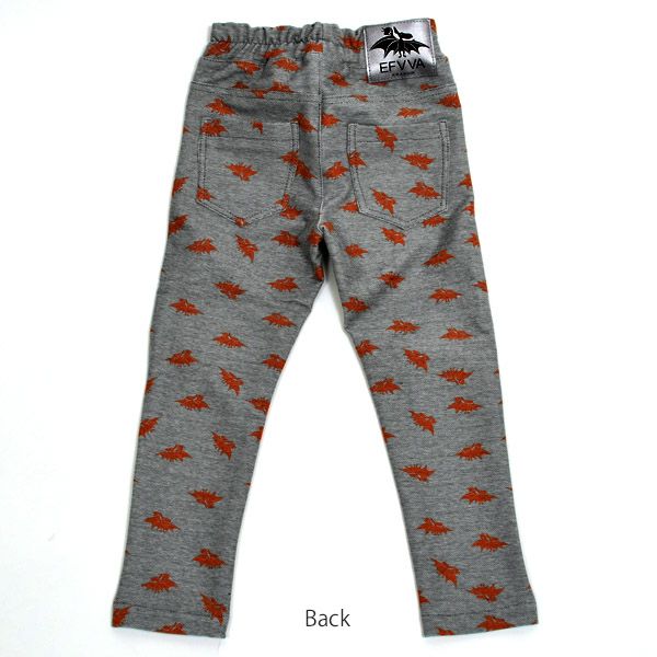 【SALE／50%OFF】オーガニックコットン ベビーストレッチパンツ GAMBION Grey 9-18