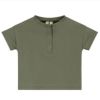 オーガニックコットン ベビー ヘンリーネックTシャツ(半袖)