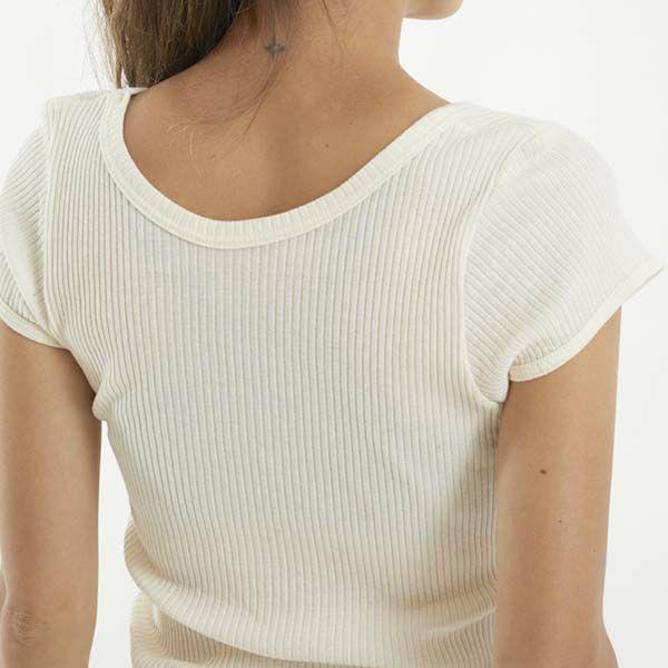 オーガニックコットン ナナリブショートスリーブ