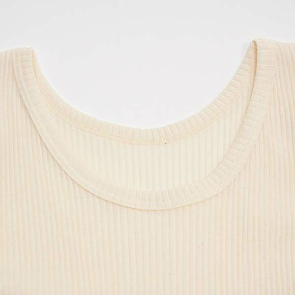 オーガニックコットン ナナリブショートスリーブ