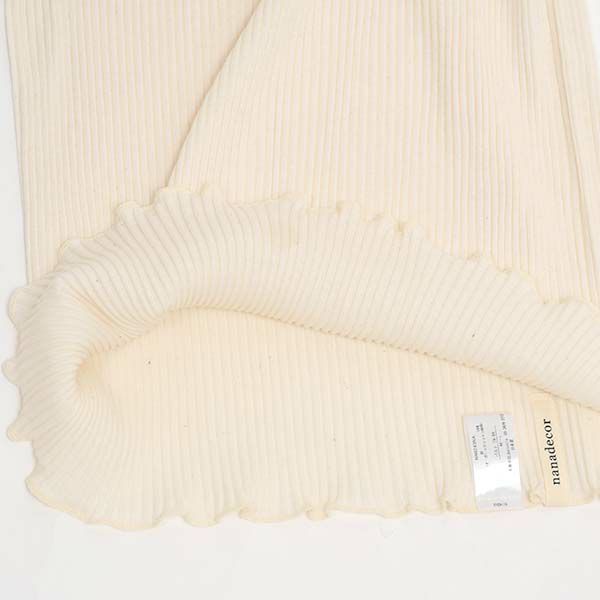 オーガニックコットン ナナリブショートスリーブ