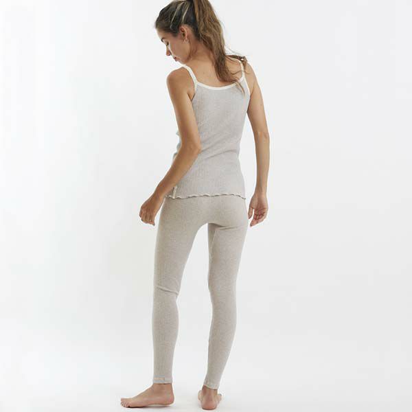 オーガニックコットン ナナリブカップ付きキャミソール