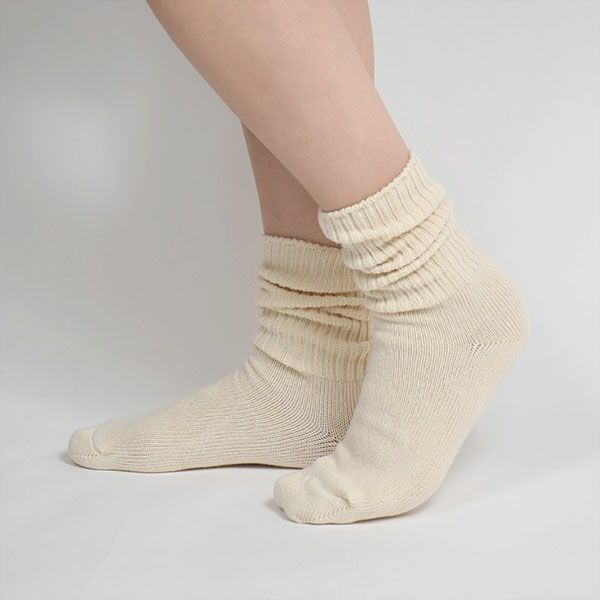 オーガニックコットン クルーソックス Classic