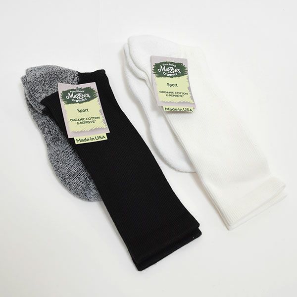 オーガニックコットン クルーソックス Sport