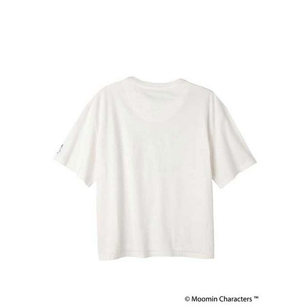 オーガニックコットン ムーミン＆ノンノTシャツ(半袖) ホワイト M
