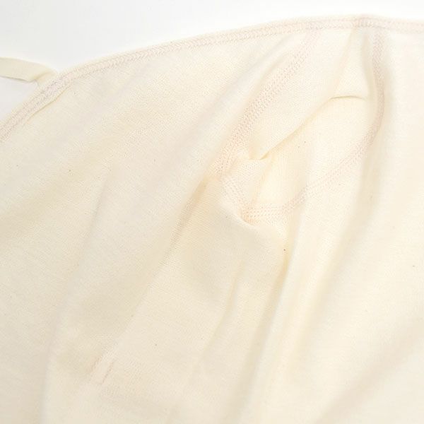 オーガニックコットン ベビー吊天竺コンビオール ナチュラル 50-70