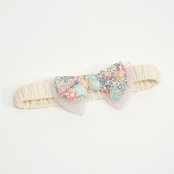 オーガニックコットン ベビーヘッドドレス リバティ