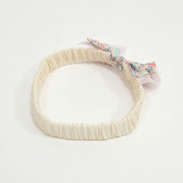 オーガニックコットン ベビーヘッドドレス リバティ