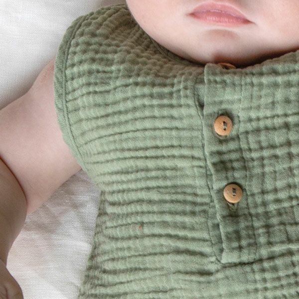 オーガニックコットン ベビータンクトップ＆ブルマ Otto Elis