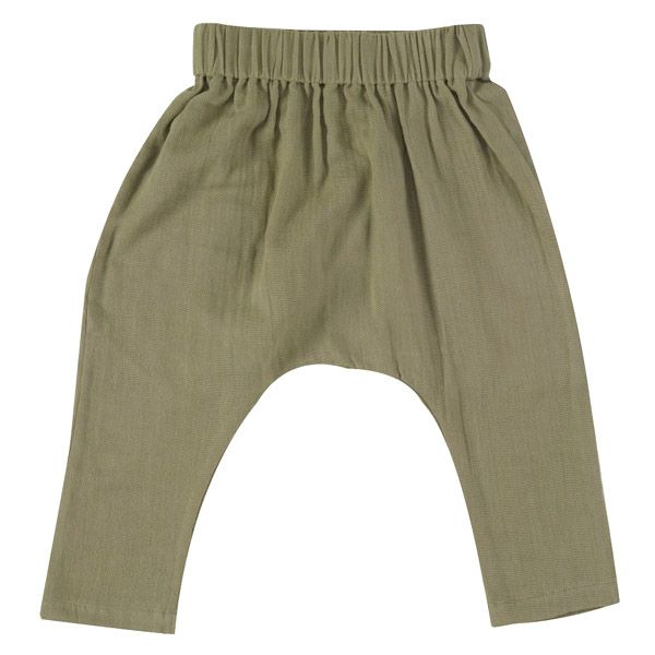 オーガニックコットン ベビーモスリンバギーパンツ