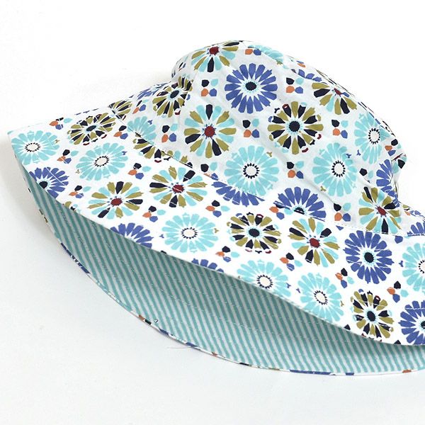 オーガニックコットン キッズリバーシブルサンハット